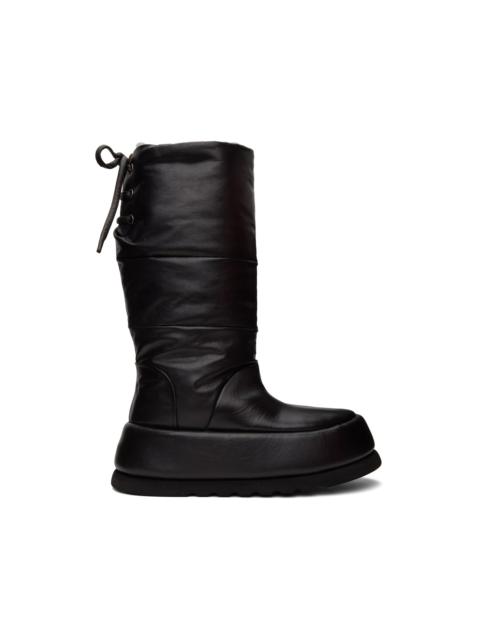 Black Bombo Boots
