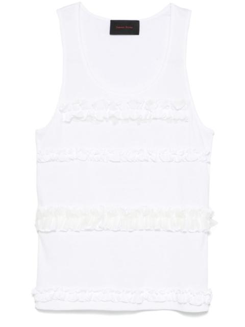 ruffle frill tank top