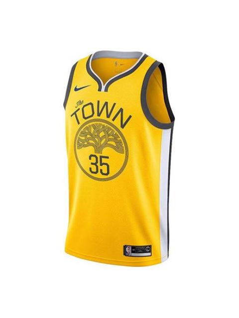 Nike NBA limited Jersey SW Fan Edition Golden State Warriors Durant Yellow BQ1159-729