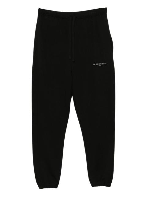 logo-print track trousers