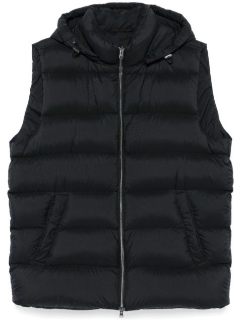padded gilet