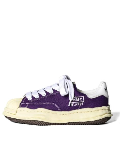 Maison MIHARA YASUHIRO Blakey VL OG Sole Canvas Low 'Purple' A09FW732-PURPLE