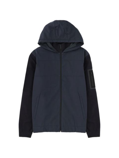 hooded zip jacket