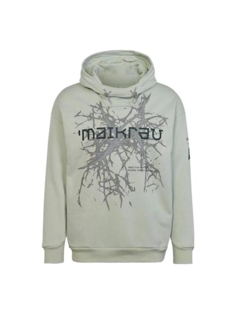 adidas Terrex x and Wander Graphic Hoodie 'Linen Green' HN6939