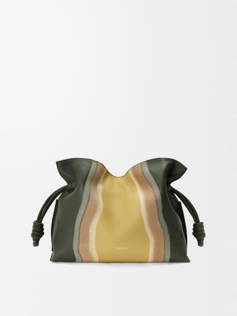 Medium Flamenco clutch in nappa calfskin