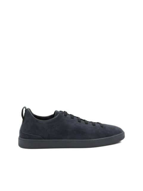 lace-up pull tab sneakers