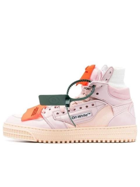 (WMNS) Off-White Off-Court 3.0 High-Top Sneakers 'Pink Beige' OWIA112F22LEA0013030
