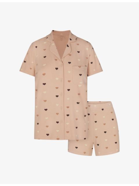 Soft Lounge Short Stretch-Modal Sleep Set