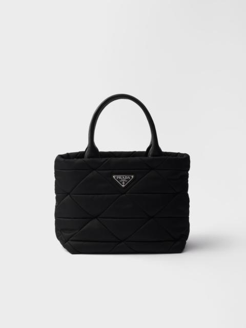 Small padded Re-Nylon tote