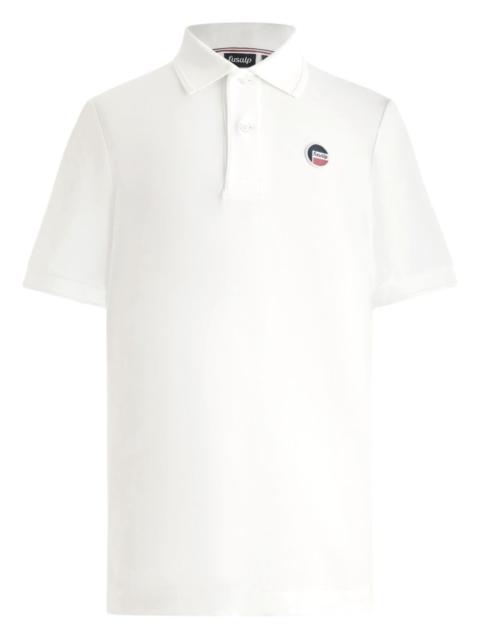 logo-detail polo shirt