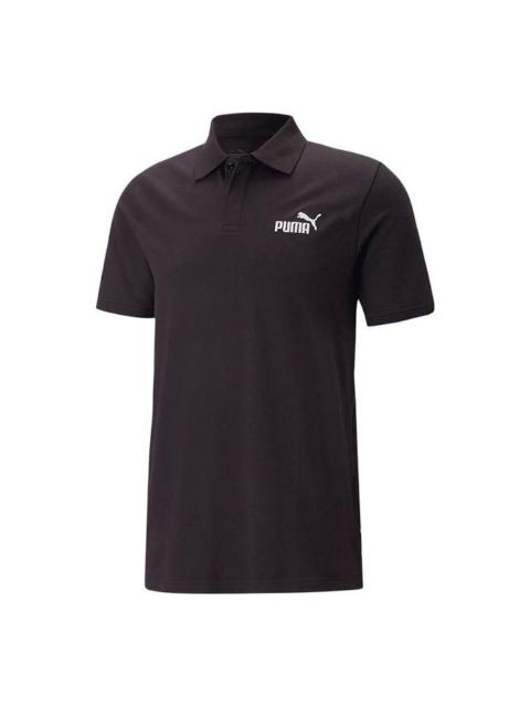 PUMA Essential Pique Polo 'Black' 676673-01