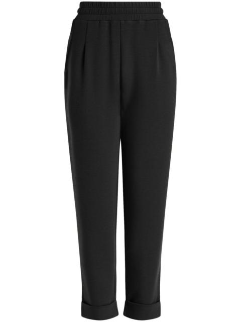 The Rolled pleated track pants