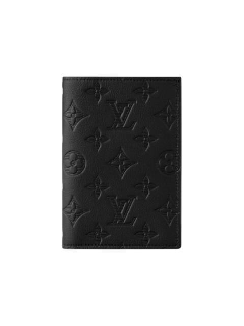 Louis Vuitton Passport Cover Ultra Black
