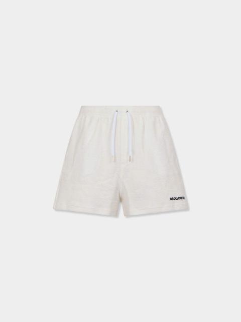 DSQUARED2 LOGO SPONGE SHORTS
