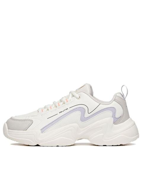 (WMNS) ANTA Life Series Sneakers 'White Purple' 122048881-1