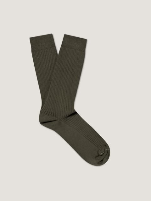 Cotton Ribbed Socks