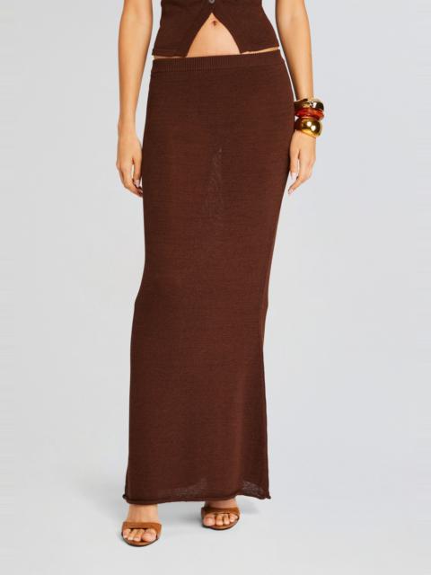 KORA KNIT MAXI SKIRT