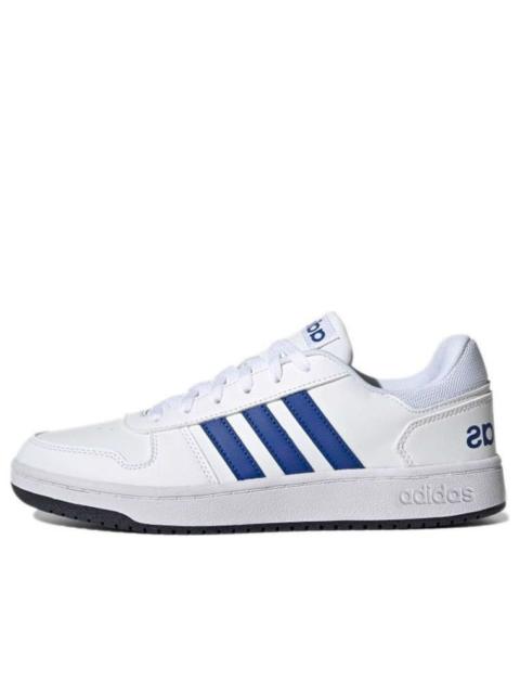 adidas Hoops 2.0 Shoes 'White Royal Blue' GZ7967