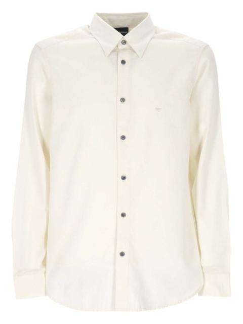embroidered long-sleeve shirt