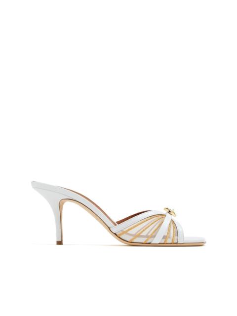 engraved-detail 70mm mule sandals