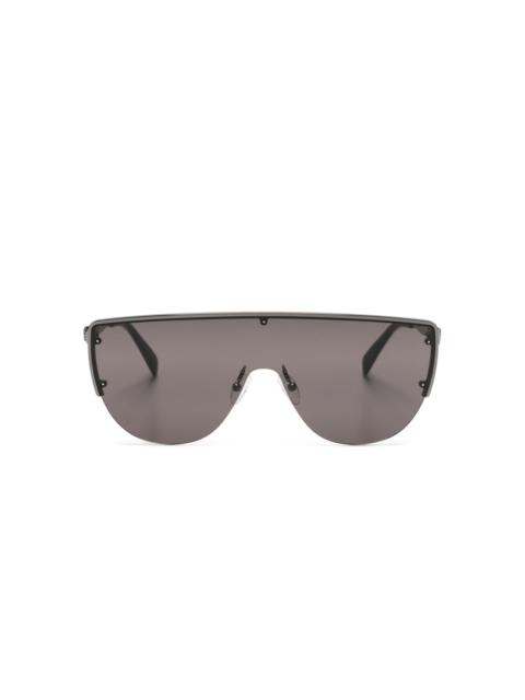 shield-frame sunglasses