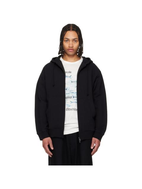 Black 30/10 French Terry Logo Hoodie