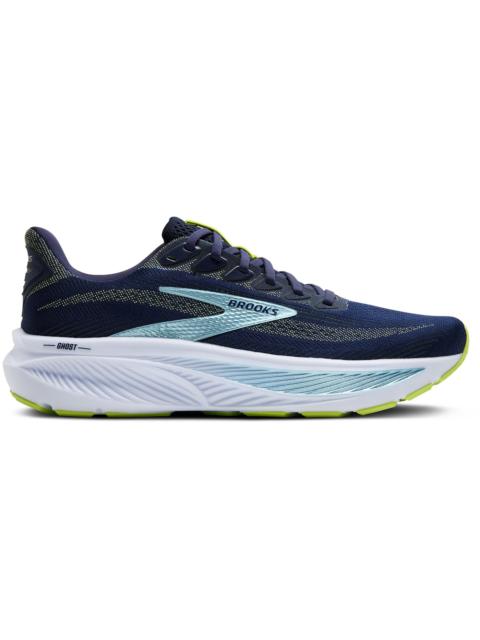 Brooks Ghost 17 Peacoat Lime Blue