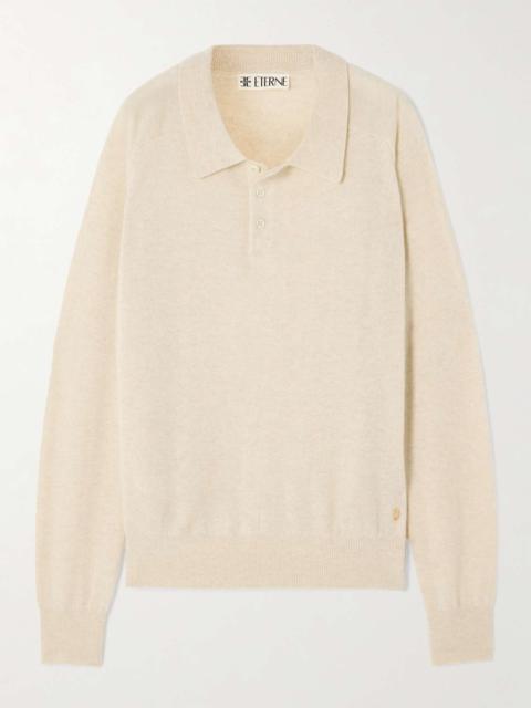 Brady cashmere polo sweater