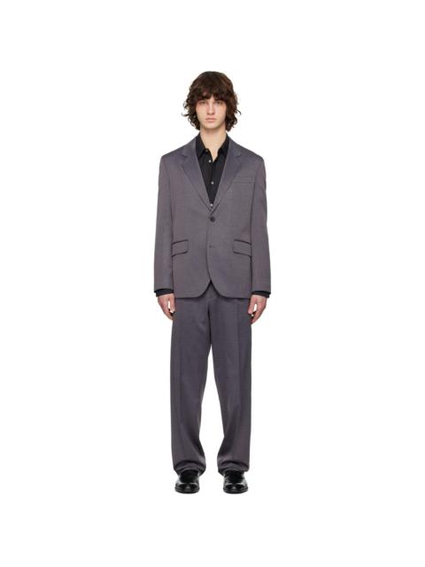 Gray Virgin Wool Suit