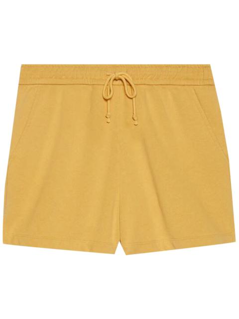 The North Face x Gucci Web Cotton Shorts 'Mustard'