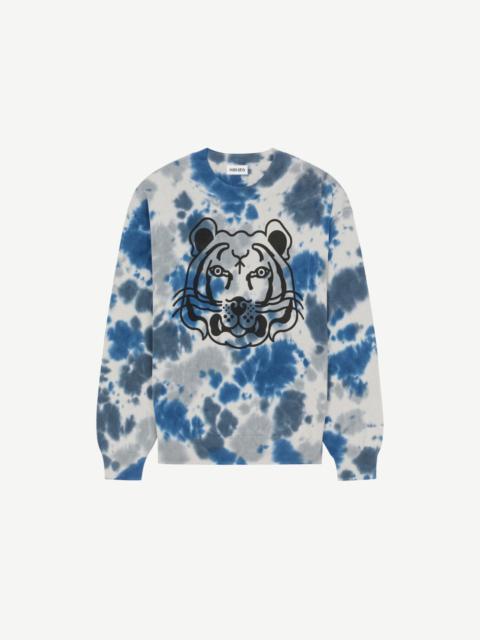 K-Tiger tie-dyed jumper