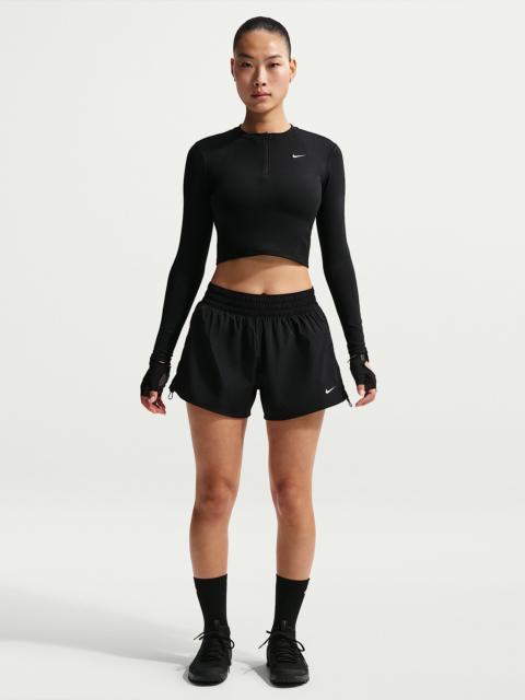 Nike One Women's Dri-FIT Brief-Lined High-Waisted 5" Shorts