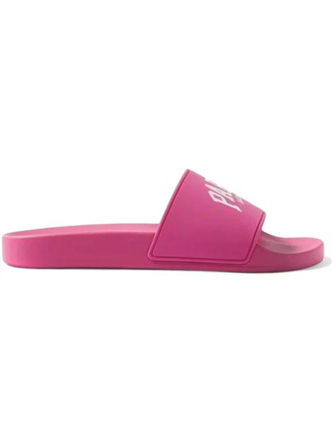 Balenciaga Pool Slides Cities Paris Pink White (Women's)