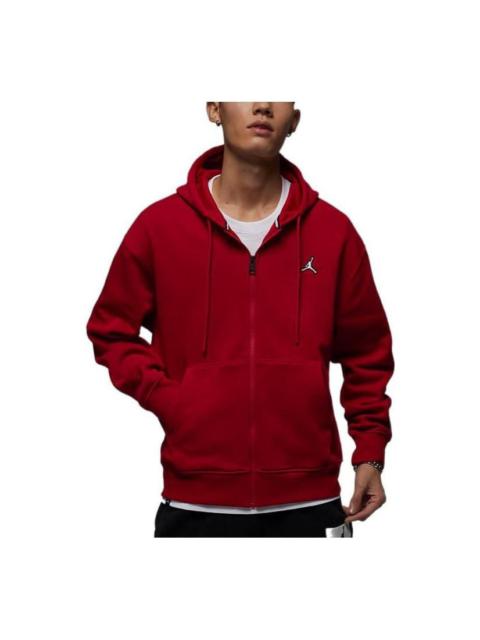Air Jordan Hooded Zipped Jacket 'Red' DQ7351-687