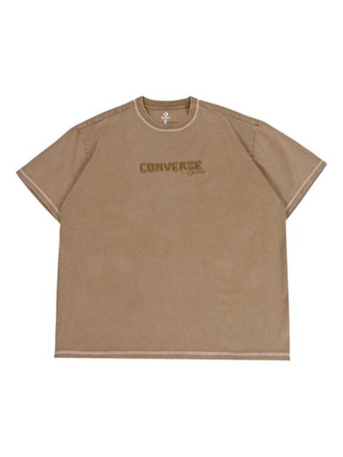 Converse Skateboard Wash Tee 'Light Brown' 10026164-A01