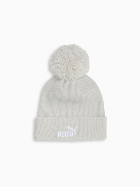 Ribbed Pom Pom Beanie