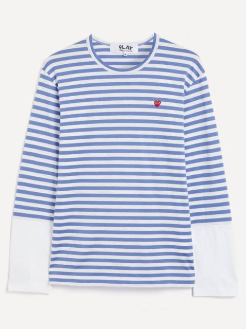 Striped Colour-Block T-Shirt