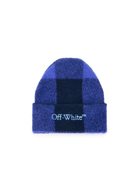 Bookish Check Loose Beanie