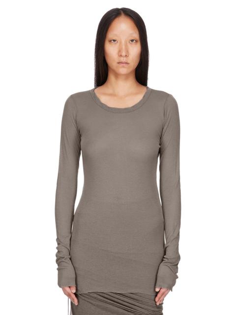 Gray Concordians Mini Rib LS T-shirt