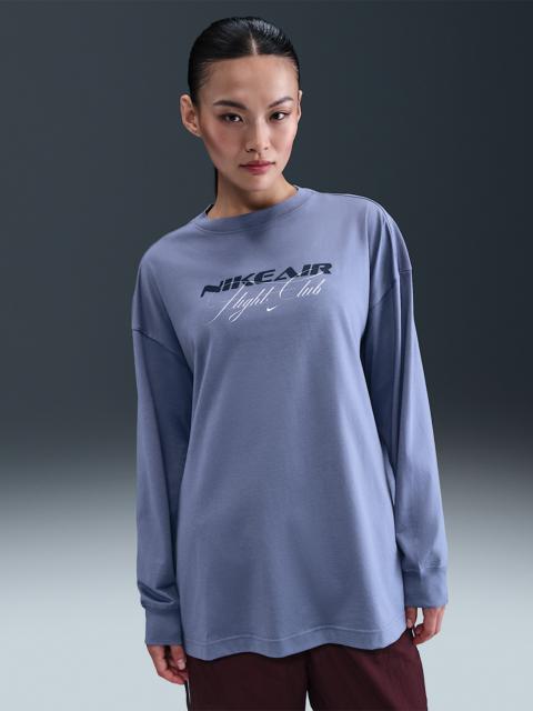 Nike Sportswear Women's Oversized Long-Sleeve T-Shirt