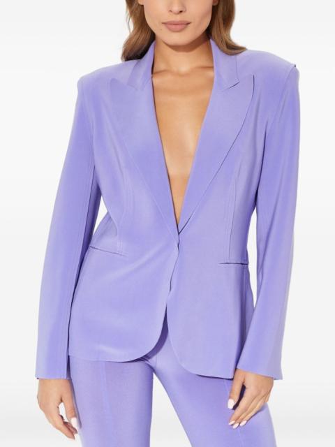single-breasted blazer