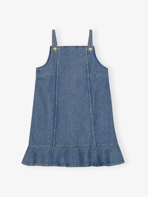 BLUE DENIM MINI DRESS