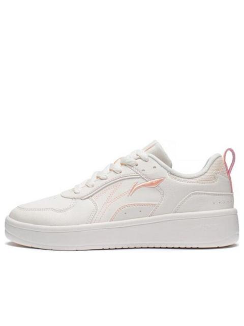 (WMNS) Li-Ning Spike Years 'White Orange' AGCT148-2