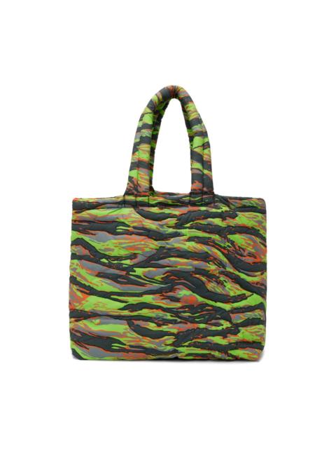 Green Medium Camo Tote