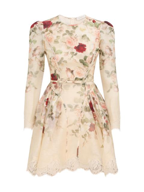 HYPNOTIC LACE TRIM MINI DRESS