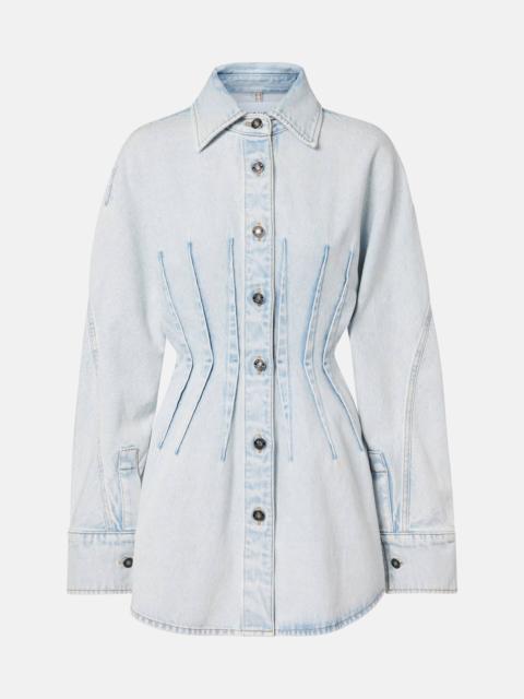 Denim minidress