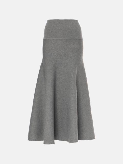 Gabrielle knitted midi skirt