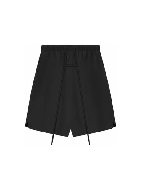 Fear of God Essentials Nylon Relaxed Short Jet Black