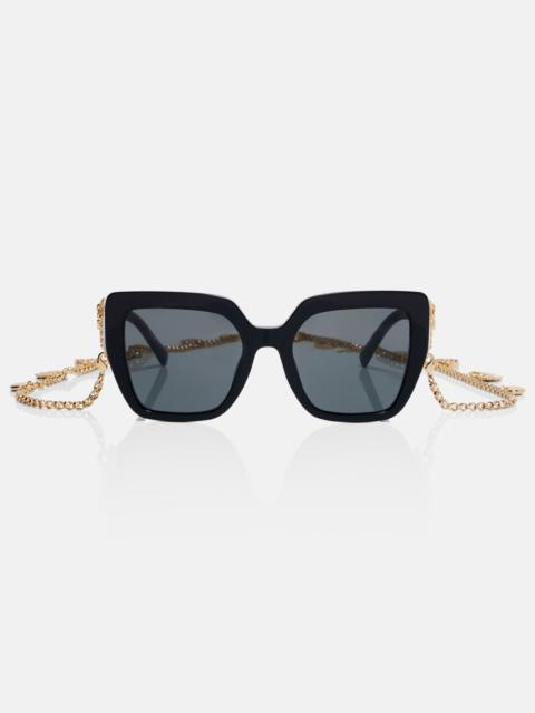 Devotion square sunglasses