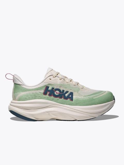 Women's Skyflow Shoes in Alabaster/Vintage Green